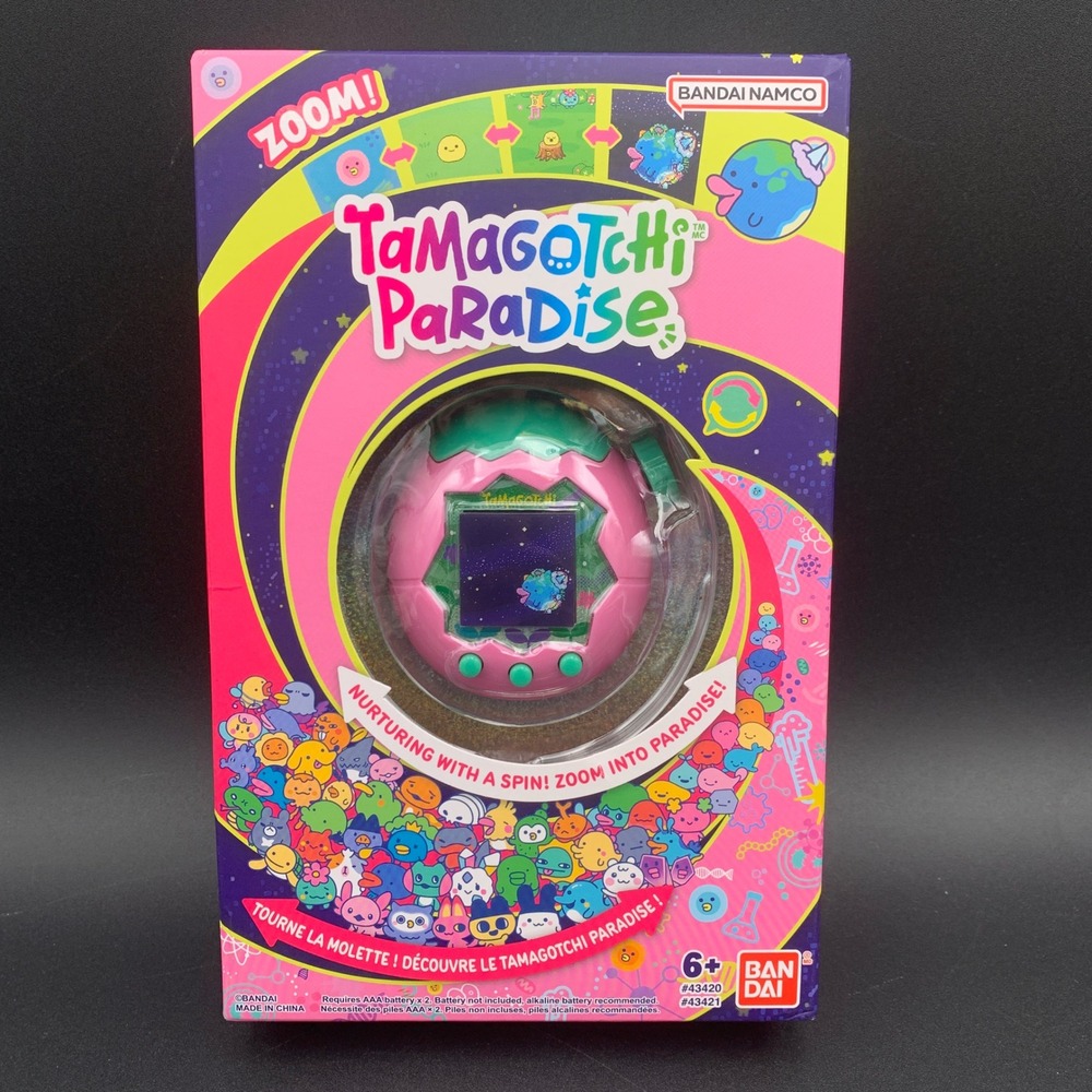 Bandai Namco Tamagotchi Paradise Pink Land Virtual Pet Game 43420 New